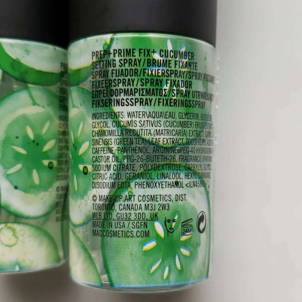 **HP**New Mac Cucumber Prep & Prime Sprays